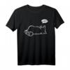 Faule Katze Statement Spruch - Lustiges Katzen T-Shirt für Misanthropen, perfekte Geschenkidee für Weihnachts- & Geburtstagsgeschenke