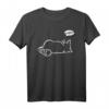 Faule Katze Statement Spruch - Lustiges Katzen T-Shirt für Misanthropen, perfekte Geschenkidee für Weihnachts- & Geburtstagsgeschenke