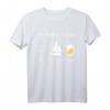 MY PERFECT DAY Segeln T-Shirt für Segler - Witziges Geschenk für Skipper, Bier- und Kaffeeliebhaber