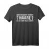 Wer braucht schon Haare mit so einem Körper und Glatze T-Shirt – Lustiges Geschenk für haarlose Männer, Väter, Omas, Opas & Kollegen