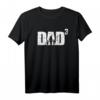 Dad hoch 3 T-Shirt – Stolzer Vater mit 3 Kindern, Geburtstags- & Vatertagsgeschenk für werdende Väter & Ehemänner