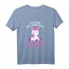 40 Geburtstag Einhorn T-Shirt mit lustigem Spruch – Humorvolles Geschenk für Singles, Spaßvögel & Social Distancing Fans