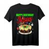Happy Birthday Jesus T-Shirt – Lustiges Christliches Weihnachts- und Geburtstagsoutfit mit Torte und Weihnachtsschmuck