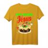 Happy Birthday Jesus T-Shirt – Lustiges Christliches Weihnachts- und Geburtstagsoutfit mit Torte und Weihnachtsschmuck