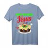 Happy Birthday Jesus T-Shirt – Lustiges Christliches Weihnachts- und Geburtstagsoutfit mit Torte und Weihnachtsschmuck