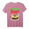 Happy Birthday Jesus T-Shirt – Lustiges Christliches Weihnachts- und Geburtstagsoutfit mit Torte und Weihnachtsschmuck