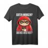 Lustiges Katzen Spruch T-Shirt - Guten Morgen Suchst du Streit, witziges Geschenk für Morgenmuffel, Schichtarbeiter & Katzenliebhaber