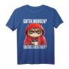 Lustiges Katzen Spruch T-Shirt - Guten Morgen Suchst du Streit, witziges Geschenk für Morgenmuffel, Schichtarbeiter & Katzenliebhaber