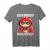Lustiges Katzen Spruch T-Shirt - Guten Morgen Suchst du Streit, witziges Geschenk für Morgenmuffel, Schichtarbeiter & Katzenliebhaber