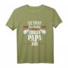 So sieht ein richtig cooler Papa aus Vater T-Shirt – Lustiges Geschenk zur Geburt oder Geburtstag für den stolzen Vater