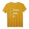 Master Abschluss Doktorand Geschenk Checkliste T-Shirt – Lustiges Motiv für Uni-Absolventen, Abschlussfeier & Party