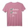 Master Abschluss Doktorand Geschenk Checkliste T-Shirt – Lustiges Motiv für Uni-Absolventen, Abschlussfeier & Party