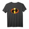 HapKitten Pixar Incredibles Logo Halloween Kostüm T-Shirt - Offiziell lizenziertes Superhelden-Shirt