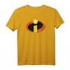 HapKitten Pixar Incredibles Logo Halloween Kostüm T-Shirt - Offiziell lizenziertes Superhelden-Shirt