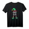 Chef Elfe Partnerlook Familien Outfit Frauen Weihnachten T-Shirt - Lustiges Design für festliche Stimmung & Geschenke