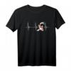 Koi Karpfen Fisch Herzschlag EKG Puls T-Shirt – Japanisches Design für Koi Züchter, Aquaristen & Fischliebhaber als Geschenkidee