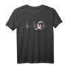 Koi Karpfen Fisch Herzschlag EKG Puls T-Shirt – Japanisches Design für Koi Züchter, Aquaristen & Fischliebhaber als Geschenkidee