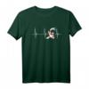Koi Karpfen Fisch Herzschlag EKG Puls T-Shirt – Japanisches Design für Koi Züchter, Aquaristen & Fischliebhaber als Geschenkidee