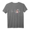 Koi Karpfen Fisch Herzschlag EKG Puls T-Shirt – Japanisches Design für Koi Züchter, Aquaristen & Fischliebhaber als Geschenkidee