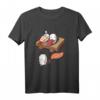 Nette und lustige japanische Nigiri Sushi Schlafwandeln T-Shirt – Perfekt für Sushi-Fans und Foodie-Enthusiasten mit Humor