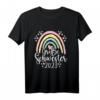 Kinder Große Schwester 2023 Boho Regenbogen Design für Mädchen T-Shirt – Perfektes Geschenk zur Geburt und Schwangerschaftsankündigung