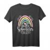 Kinder Große Schwester 2023 Boho Regenbogen Design für Mädchen T-Shirt – Perfektes Geschenk zur Geburt und Schwangerschaftsankündigung