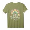 Kinder Große Schwester 2023 Boho Regenbogen Design für Mädchen T-Shirt – Perfektes Geschenk zur Geburt und Schwangerschaftsankündigung