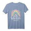 Kinder Große Schwester 2023 Boho Regenbogen Design für Mädchen T-Shirt – Perfektes Geschenk zur Geburt und Schwangerschaftsankündigung