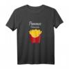 Pommes Prinzessin Fast Food T-Shirt für Frauen - Humoriges Geschenk für Pommes-Fans & Gastronomiepersonal