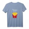 Pommes Prinzessin Fast Food T-Shirt für Frauen - Humoriges Geschenk für Pommes-Fans & Gastronomiepersonal