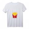 Pommes Prinzessin Fast Food T-Shirt für Frauen - Humoriges Geschenk für Pommes-Fans & Gastronomiepersonal