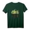 Outdoor Naturliebhaber T-Shirt mit Bäumen und Wald-Design – Perfekt für Wanderer und Naturfreunde