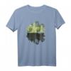 Outdoor Naturliebhaber T-Shirt mit Bäumen und Wald-Design – Perfekt für Wanderer und Naturfreunde