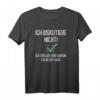 Ich Diskutiere Nicht Ich Erkläre Warum Ich Recht Habe Lustiges T-Shirt – Perfekt für Lehrer, Studenten, Juristen & Rechtliebhaber zum Geburtstag