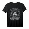 Silberne Hochzeit 25 Jahre Geschenk T-Shirt mit Retro Spruch - Ich Habe 25 Jahre Ehe Überlebt