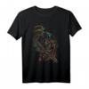 Geschenkidee für Saxophonspieler Saxophon Abstrakte Kunst T-Shirt – Perfekt für Jazz Musiker, Bläser & Musikliebhaber zu Weihnachten & Geburtstag
