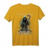 Sarkastisches Reaper T-Shirt mit dem Spruch 'So viele Idioten und nur eine Sense' – Perfekt für Humor- und Gothic-Fans