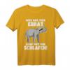 Lustiges Sex T-Shirt mit Elefantenmotiv - Witziger Spruch für Partys, Männerabend & Kegeltour