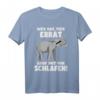 Lustiges Sex T-Shirt mit Elefantenmotiv - Witziger Spruch für Partys, Männerabend & Kegeltour