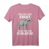 Lustiges Sex T-Shirt mit Elefantenmotiv - Witziger Spruch für Partys, Männerabend & Kegeltour