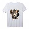 Katzen Motiv Kunst Cat Design T-Shirt – Für Katzenliebhaber, Katzenmamas & Fans – Perfektes Geschenk für Katzenfreunde