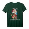 Weihnachtsmann Rentier T-Shirt mit Frohe Weihnachten Motiv - Lustiges festliches Design für Männer, Frauen, Familie & Freunde zur Weihnachtszeit 2023