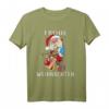 Weihnachtsmann Rentier T-Shirt mit Frohe Weihnachten Motiv - Lustiges festliches Design für Männer, Frauen, Familie & Freunde zur Weihnachtszeit 2023