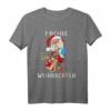 Weihnachtsmann Rentier T-Shirt mit Frohe Weihnachten Motiv - Lustiges festliches Design für Männer, Frauen, Familie & Freunde zur Weihnachtszeit 2023