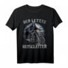 HapKitten T-Shirt mit Sensenmann auf Motorrad – Lustiges Biker Design für Männer und Frauen mit schwarzem Humor