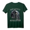 HapKitten T-Shirt mit Sensenmann auf Motorrad – Lustiges Biker Design für Männer und Frauen mit schwarzem Humor