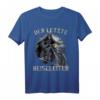 HapKitten T-Shirt mit Sensenmann auf Motorrad – Lustiges Biker Design für Männer und Frauen mit schwarzem Humor
