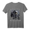HapKitten T-Shirt mit Sensenmann auf Motorrad – Lustiges Biker Design für Männer und Frauen mit schwarzem Humor