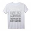 Dieses TShirt färbt sich schwarz - Lustiges & Sarkastisches Sprüche T-Shirt für Männer & Frauen mit Ironie-Effekt