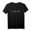 Langhantel Fitness Herzschlag Kraftsport Bodybuilding T-Shirt – Motivationsshirt für Kraftsportler, Bodybuilder & Fitness Freaks